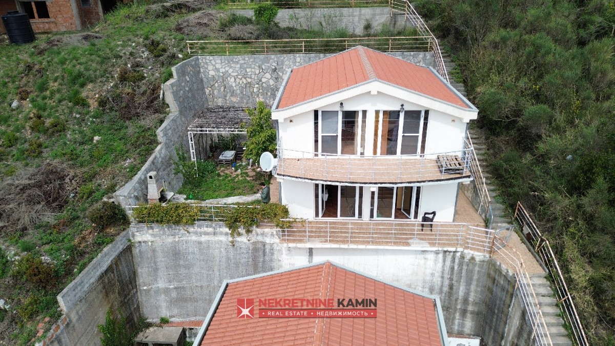 Two-Storey House with Sea View, Seoce, Budva